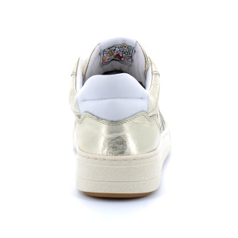 Basket mode basse à lacet pour femme MALICA or 9285