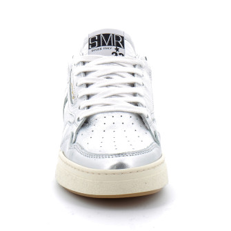 Basket mode basse à lacet pour femme MALICA argent 9284