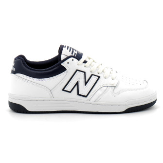 Basket pour adullte BB480 blanc/bleu. bb480lwn