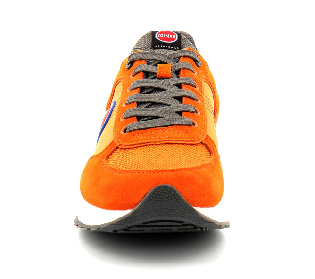 Chaussure Basket Homme Orange Travis Authentic Orange Gray