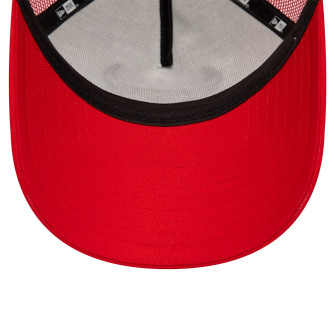 Casquette adulte A-Frame Trucker Chicago Bulls Team Colour Rouge rouge osfm