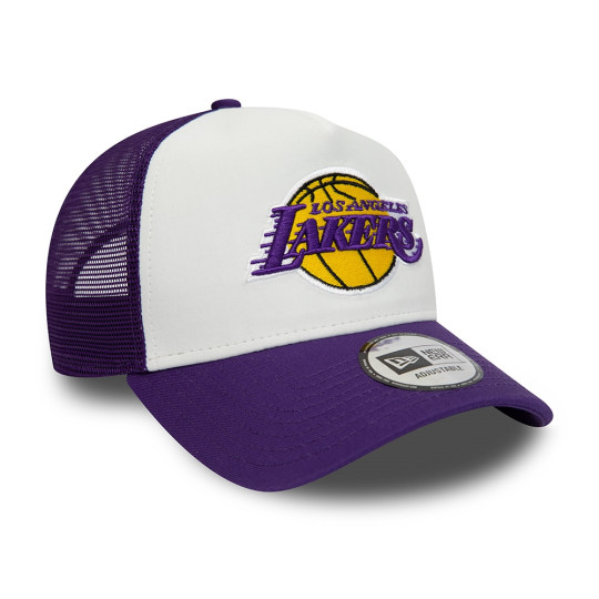 Casquette A-Frame Trucker LA Lakers Team Colour Violet violet osfm