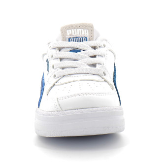 Basket à lacet elastique pour enfant CA Pro Glitch blanc noir 19 au 27-390823-01