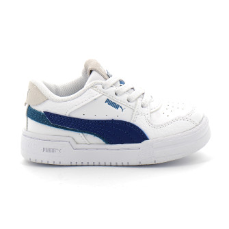 Basket à lacet elastique pour enfant CA Pro Glitch blanc noir 19 au 27-390823-01