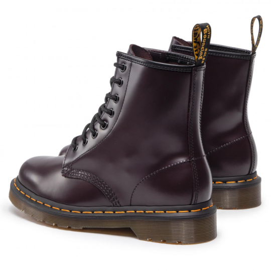 BOOTS 1460 EN CUIR SMOOTH À LACETS burgundy 27277626