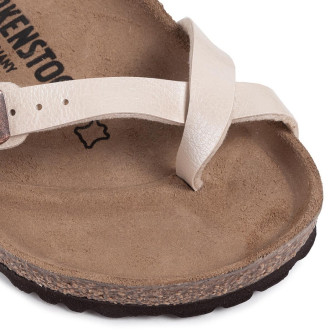 Sandale à entre-doigts pour adulte mayari pearl-white 71661