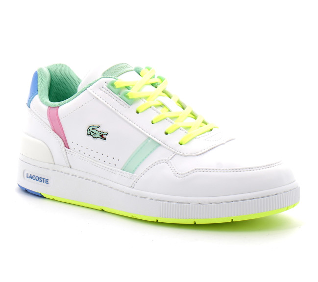 Sneakers T-Clip junior blanc-vert 45suj0017-082