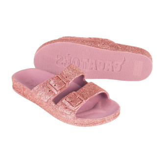 Sandales à paillettes pour adulte Trancoso pink 21s1038094w3