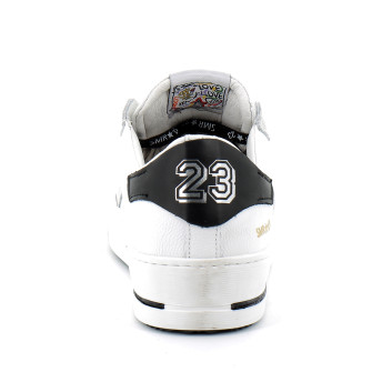 Basket mode basse à lacet pour femme NOUBAR blanc-argent 10489