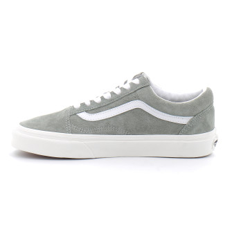 Chaussures basses à lacets en daim pour adulte Old Skool vert clair vn0005ufby11