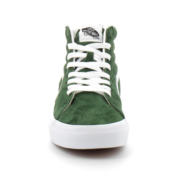 Chaussures montantes à lacets pour adulte en daim Sk8-Hi vert vn0007nsbxu1