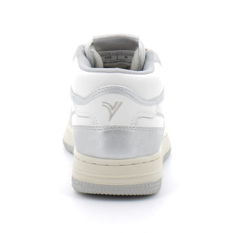 Basket mi-montante à lacet pour femme 8800108 plata 8800108