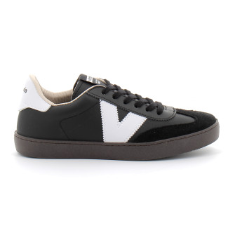 Basket basse à lacet à semelles marron pour femme 1126186 negro 1126186