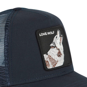 CASQUETTE pour adulte The Lone Wolf navy gb/1/0389nvy/wolf CASQUETTE pour adulte The Lone Wolf navy gb/1/0389nvy/wolf