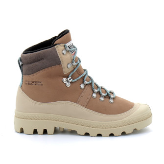 Chaussures montantes à lacet pour adulte PALLABROUSSE HKR WP+ nude-brown 98840-254