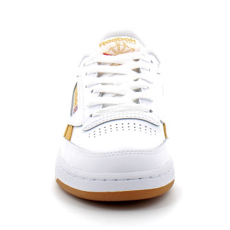 Basket à lacet pour adulte Club C Revenge blanc/ocre du 36 au 41-100033437/ie4878