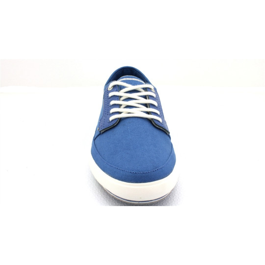 lacoste sneakers saulieu tricolores en suédine new blue 7-31cam0161125