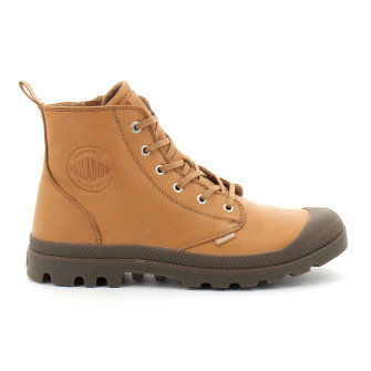 Chaussures montantes en cuir pour adulte à zip PAMPA HI ZIP LTH ESS marron 76888-252m