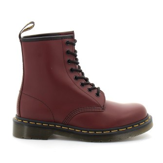 BOOTS 1460 EN CUIR SMOOTH À LACETS cherry red smooth 11822600