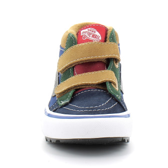 Chaussures montantes à lacets pour enfant Sk8-Hi navy/tan vn0a5kro6gl