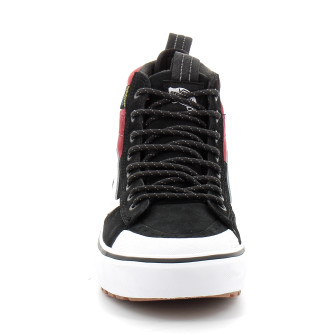 Chaussures montantes à lacets pour adulte SK8 HI MTE black red vn0007nk458