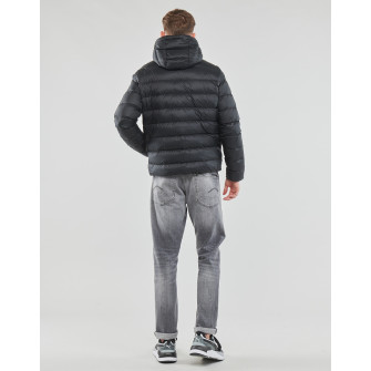 Doudoune à capuche pour homme Jorge black ss23mdow10-999