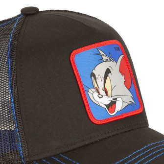 CASQUETTE CAPSLAB TOM AND JERRY noir cl/taj1/cas/to7