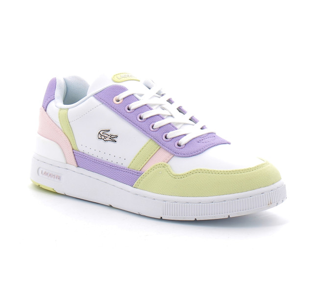 Sneakers T-Clip junior blanc-rose 47suj0005-b53