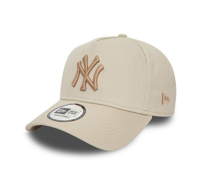 Casquette E-Frame Trucker New York Yankees MLB Seasonal Colour beige osfm