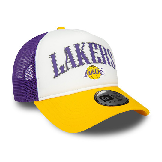 Casquette E-Frame Trucker LA Lakers NBA Retro violet osfm
