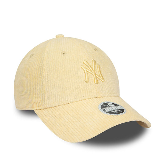 Casquette 9FORTY New York Yankees Summer Velours Côtelé - Femme jaune osfm