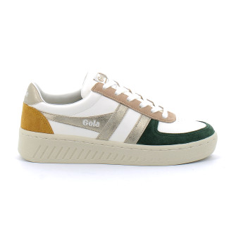 Baskets à lacets pour femmes Grandslam gold/sun clb207ae