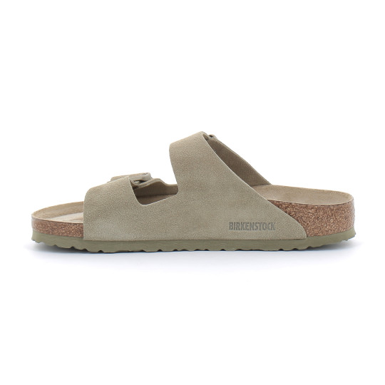 Sandale pour adulte en cuir velours Arizona Sfb faded-kaki 1019088