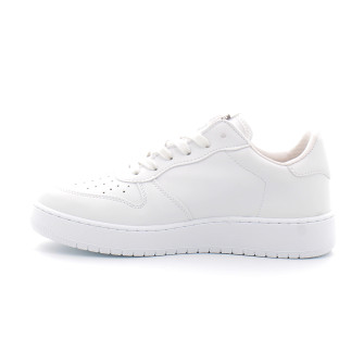 Baskets pour femmes blanches en cuir blanco