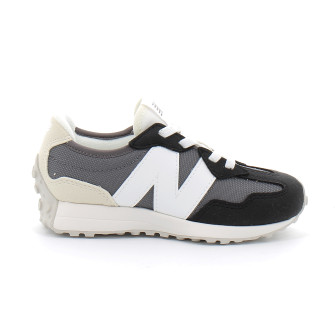 Basket pour enfant à lacet elastique 327 noir/linen ph327fg