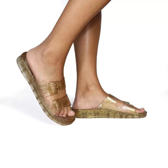 Sandales à paillettes pour adulte ANJO GLITTER - GOLD gold du 36 au 41-24s1001103w3