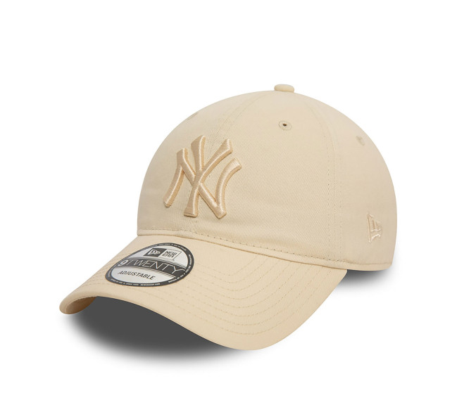 Casquette pour adulte 9TWENTY New York Yankees MLB League Essential beige osfm