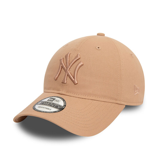 Casquette pour adulte 9TWENTY New York Yankees MLB League Essential marron osfm