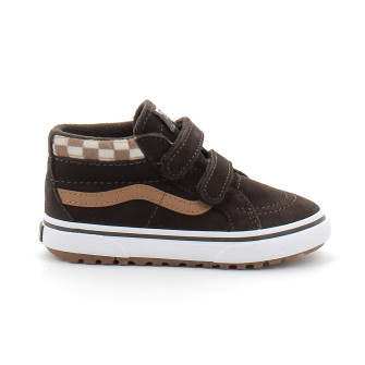 Chaussures à scratch pour enfant Sk8-Mid Reissue brown vn000d11bf21