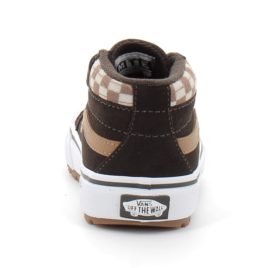 Chaussures à Scratch pour enfant Sk8-Mid Reissue brown vn000d10bf21