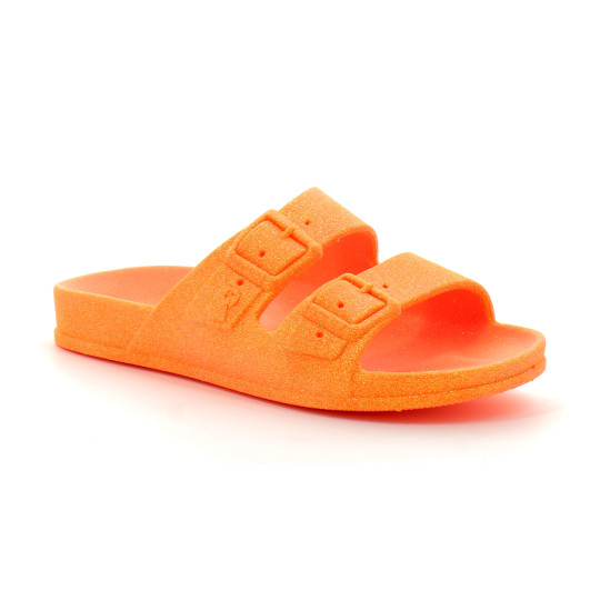 Sandale à paillette pour femme NEON orange 24s1020043w3