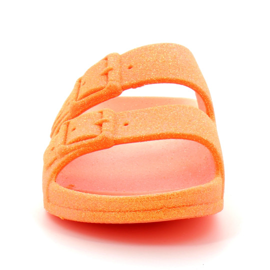 Sandale à paillette pour femme NEON orange 24s1020043w3