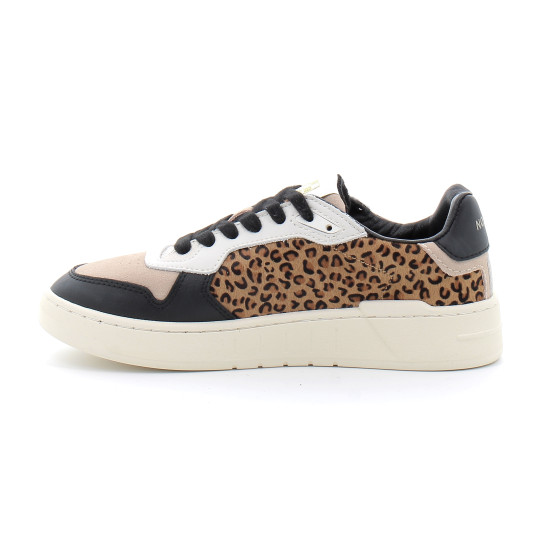 Basket mode pour femme KELLY SNEAKER beige leopard onccle0421