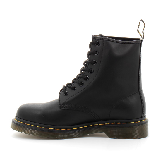 BOOTS 1460 EN CUIR SMOOTH À LACETS black greasy 11822003