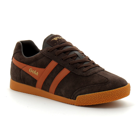 Baskets en daim pour hommes Harrier brown cma192ut