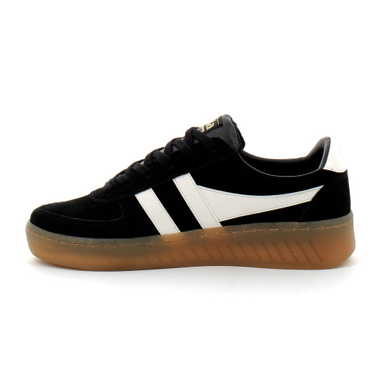 Baskets à lacets pour femmes Grandslam off/black cla589by