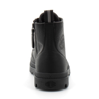 Chaussures montantes en cuir pour adulte à zip PAMPA HI ZIP LTH ESS black 76888-008