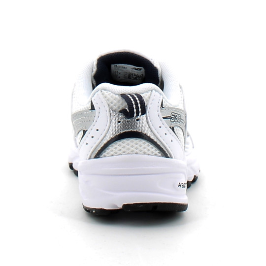 Chaussures de sport pour enfant à lacet elastique PZ530 white-navy pz530sb1