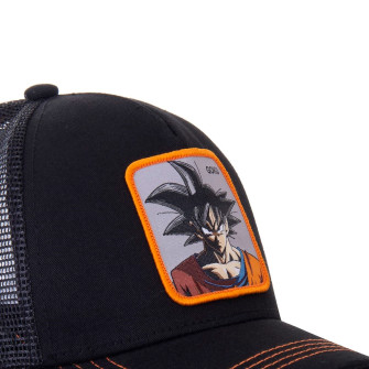 Casquette Dragon Ball Z noir-orange cl/dbz/1/gokd Casquette Dragon Ball Z noir-orange cl/dbz/1/gokd
