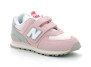 Chaussures de sport à scratch pour enfant PV574 pink pv574bkm